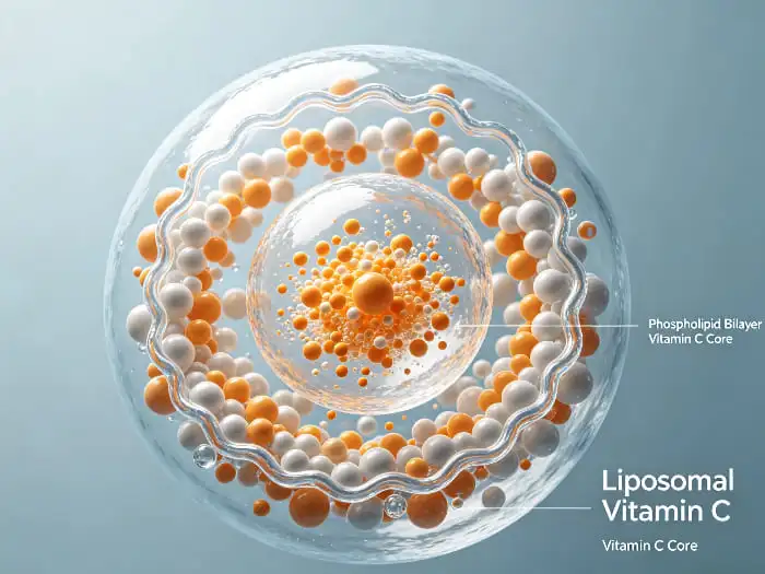 Liposomal vitamin C powder