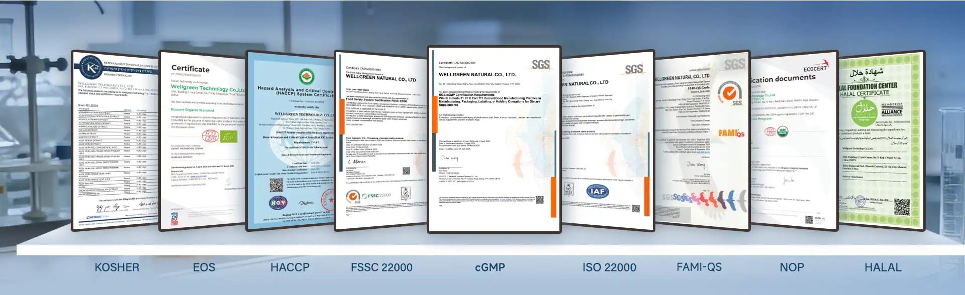 Certification