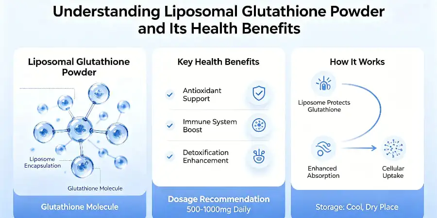 Understanding Liposomal Glutathione Powder and Its Health Benefits Understanding Liposomal Glutathione Powder and Its Health Benefits
