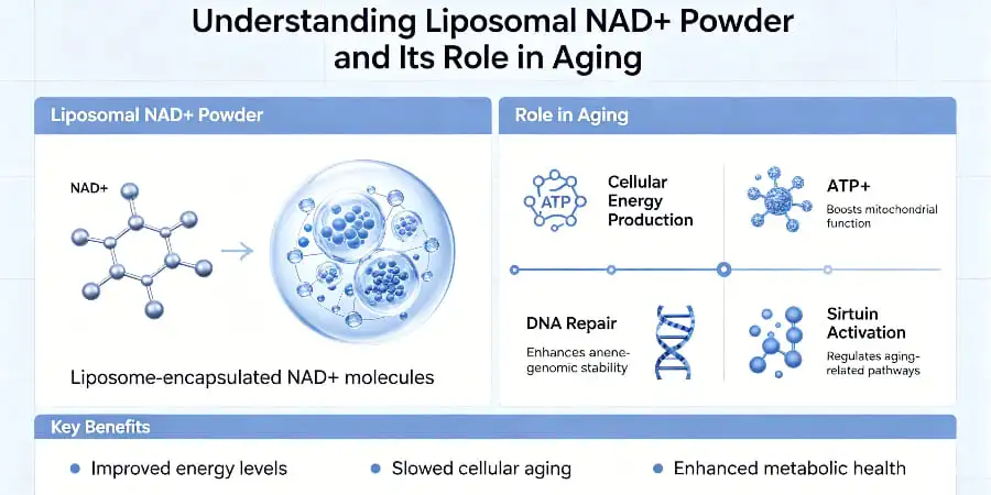 Understanding Liposomal NAD+ Powder and Its Role in Aging Understanding Liposomal NAD+ Powder and Its Role in Aging