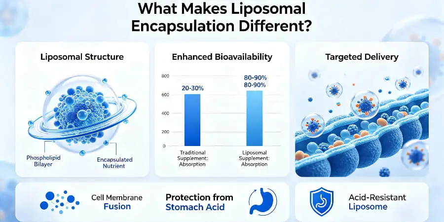 What Makes Liposomal Encapsulation Different
