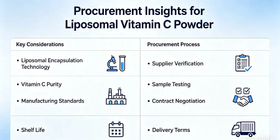 Procurement Insights for Liposomal Vitamin C Powder