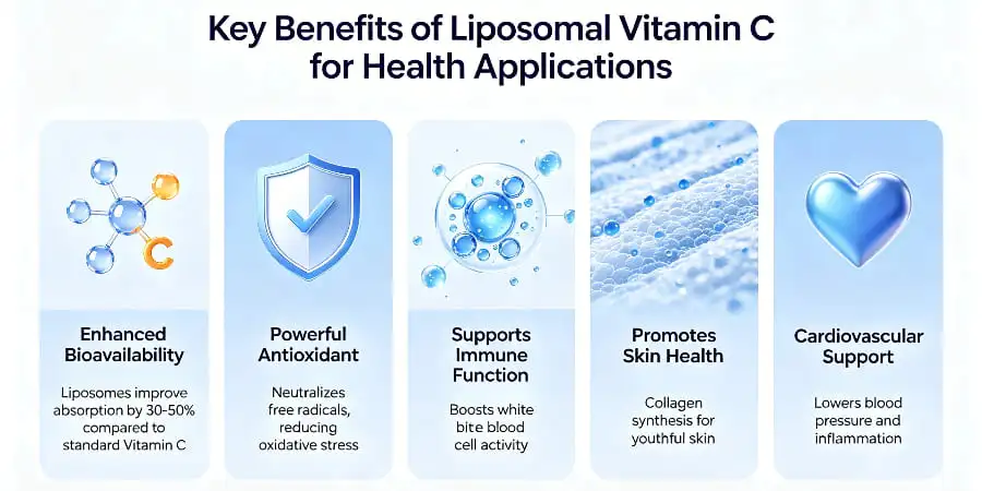 Key Benefits of Liposomal Vitamin C for Health Applications Key Benefits of Liposomal Vitamin C for Health Applications