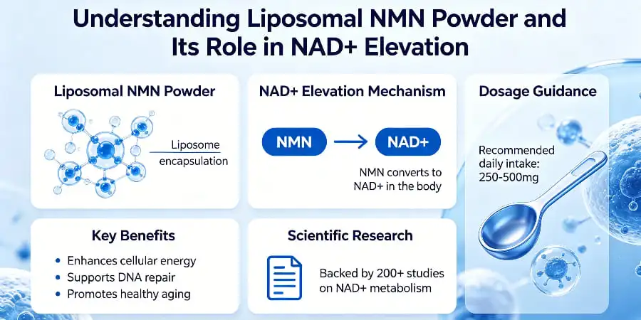 Understanding Liposomal NMN Powder and Its Role in NAD+ Elevation