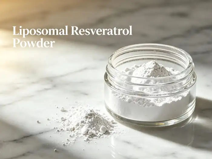 Liposomal resveratrol powder