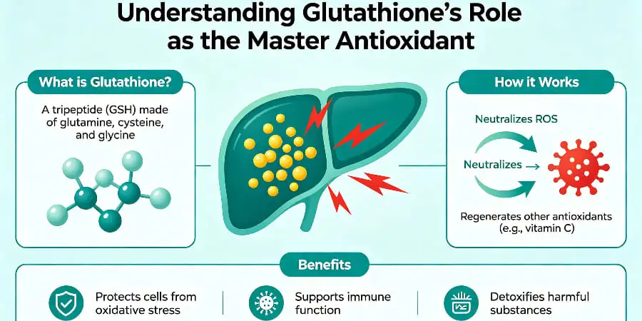 Understanding Glutathione's Role as the Master Antioxidant