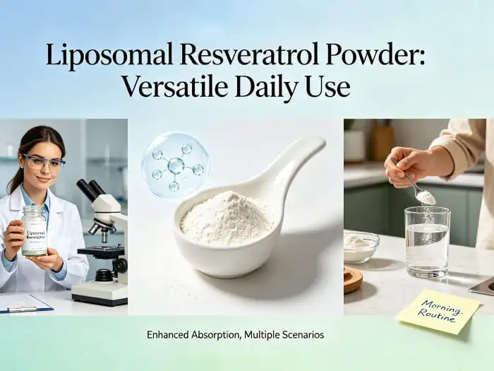 Liposomal resveratrol powder