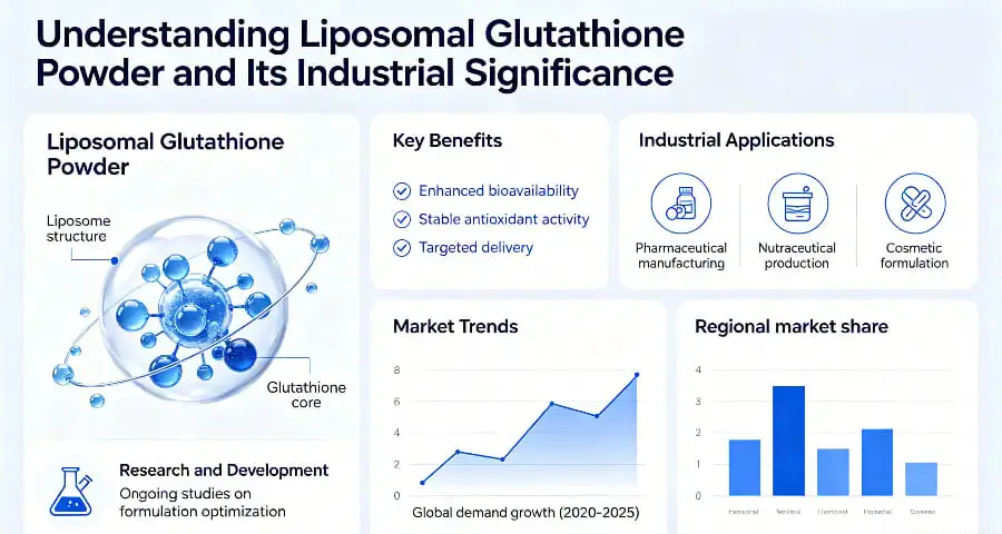Understanding Liposomal Glutathione Powder and Its Industrial Significance Understanding Liposomal Glutathione Powder and Its Industrial Significance