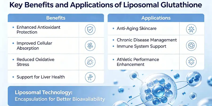 Key Benefits and Applications of Liposomal Glutathione
