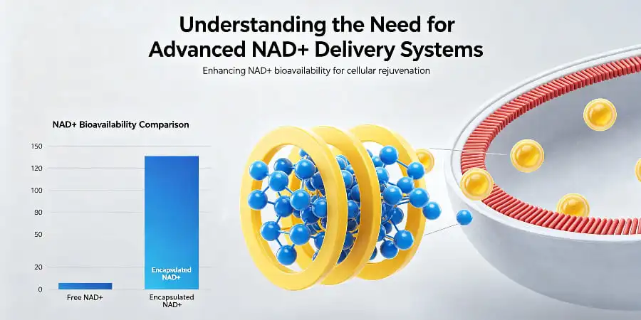 Understanding the Need for Advanced NAD+ Delivery Systems Understanding the Need for Advanced NAD+ Delivery Systems