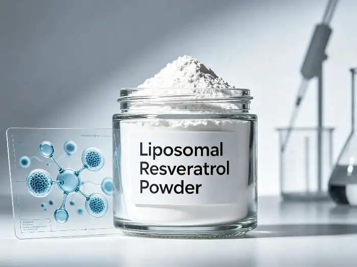 Liposomal resveratrol powder