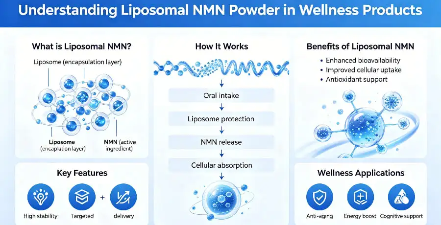 Understanding Liposomal NMN Powder in Wellness Products