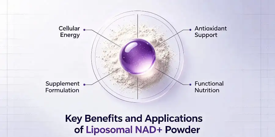 Key Benefits and Applications of Liposomal NAD+ Powder