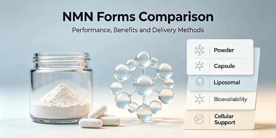Comparing the Performance and Benefits of NMN Forms Comparing the Performance and Benefits of NMN Forms
