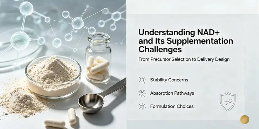 Understanding NAD+ and Its Supplementation Challenges Understanding NAD+ and Its Supplementation Challenges