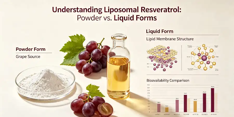 Understanding Liposomal Resveratrol-Powder and Liquid Forms