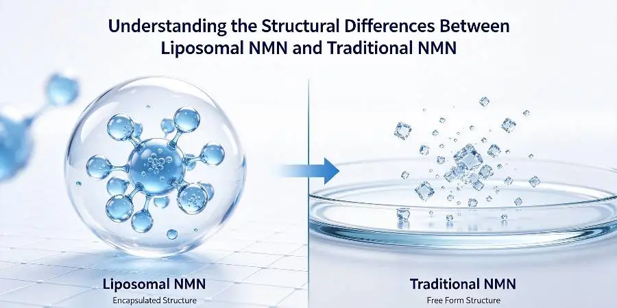 Understanding the Structural Differences Between Liposomal NMN and Traditional NMN