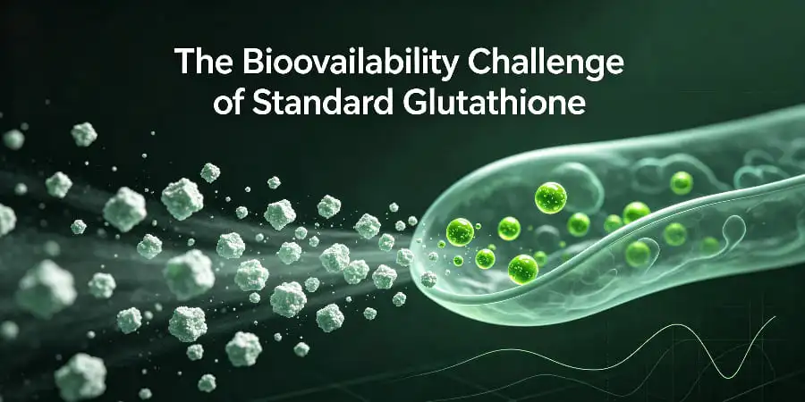 The Bioavailability Challenge of Standard Glutathione The Bioavailability Challenge of Standard Glutathione