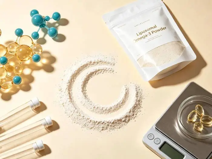Liposomal omega-3 powder