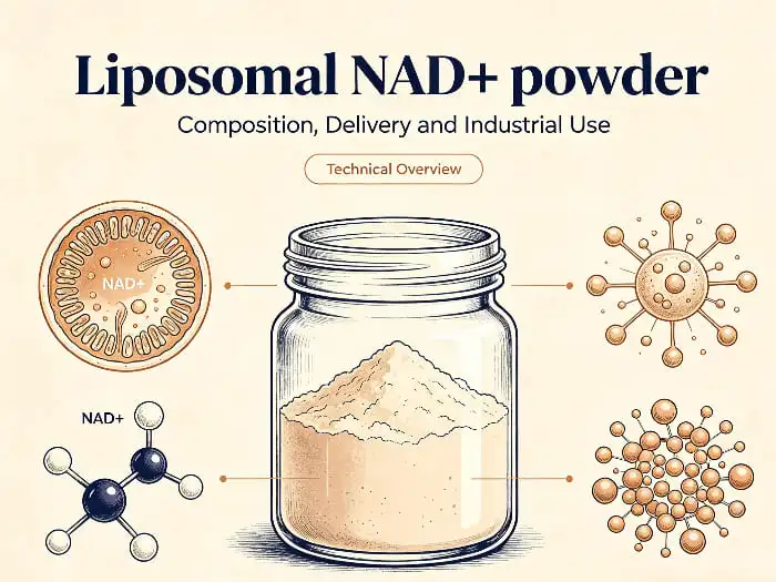 Liposomal NAD+ powder
