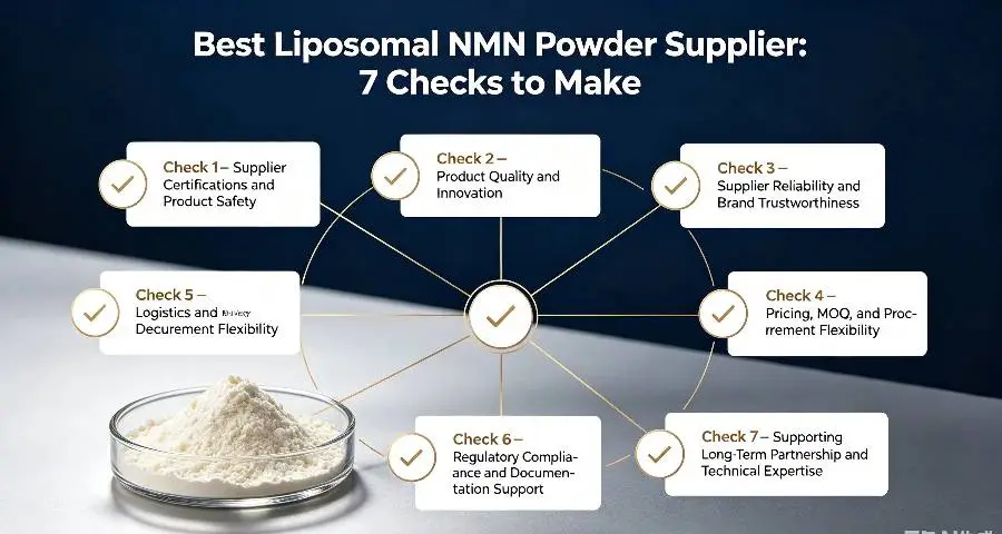 Best Liposomal NMN Powder Supplier -7 Checks to Make Best Liposomal NMN Powder Supplier -7 Checks to Make