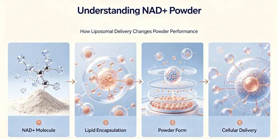 Understanding NAD+ Powder and Liposomal NAD+ Powder