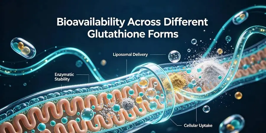 Bioavailability Across Different Glutathione Forms