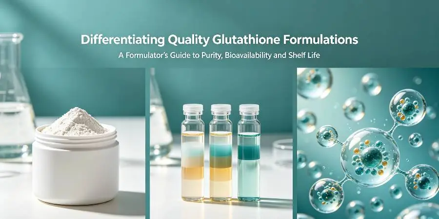 Differentiating Quality Glutathione Formulations