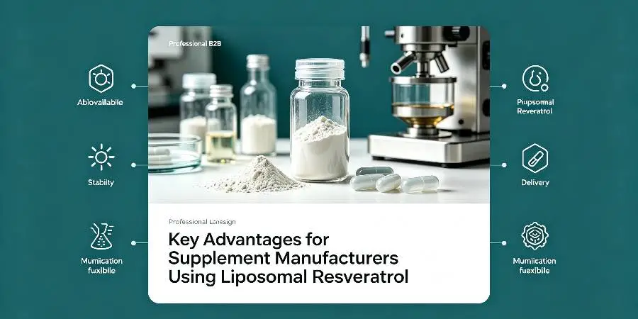 Key Advantages for Supplement Manufacturers Using Liposomal Resveratrol