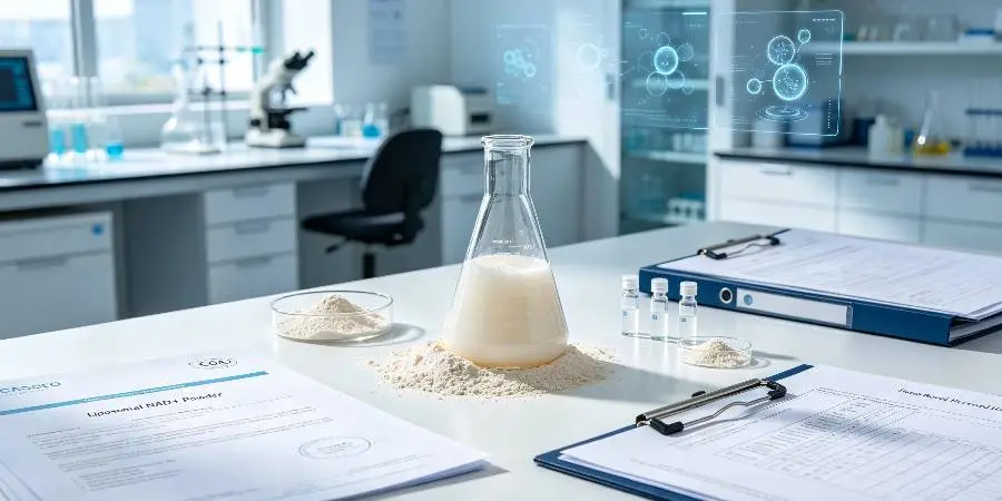 Understanding the Role of a Certificate of Analysis in Liposomal NAD+ Powder Procurement