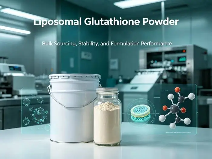 Liposomal glutathione powder