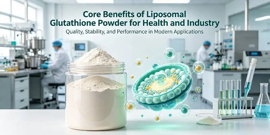 Core Benefits of Liposomal Glutathione Powder for Health and Industry Core Benefits of Liposomal Glutathione Powder for Health and Industry