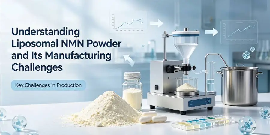 Understanding Liposomal NMN Powder and Its Manufacturing Challenges Understanding Liposomal NMN Powder and Its Manufacturing Challenges