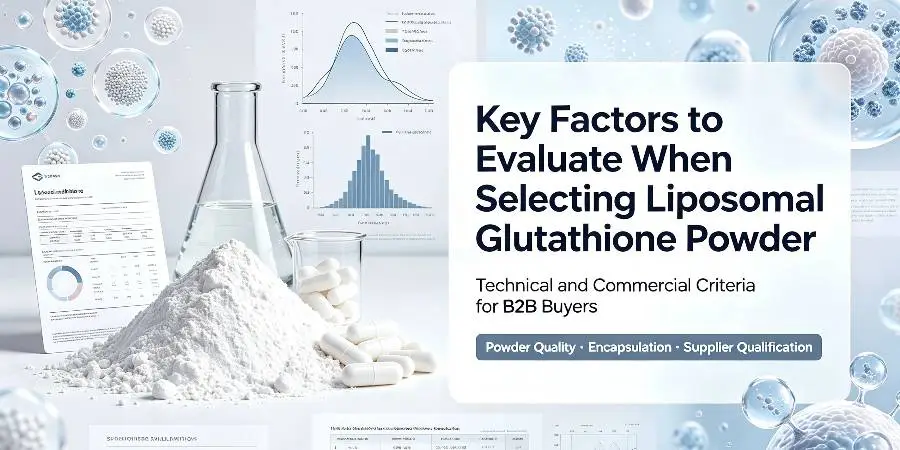 Key Factors to Evaluate When Selecting Liposomal Glutathione Powder