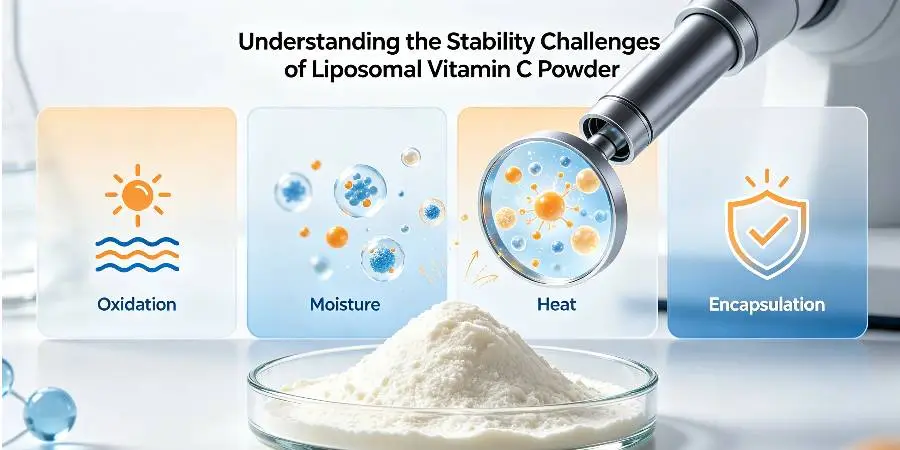 Understanding the Stability Challenges of Liposomal Vitamin C Powder Understanding the Stability Challenges of Liposomal Vitamin C Powder