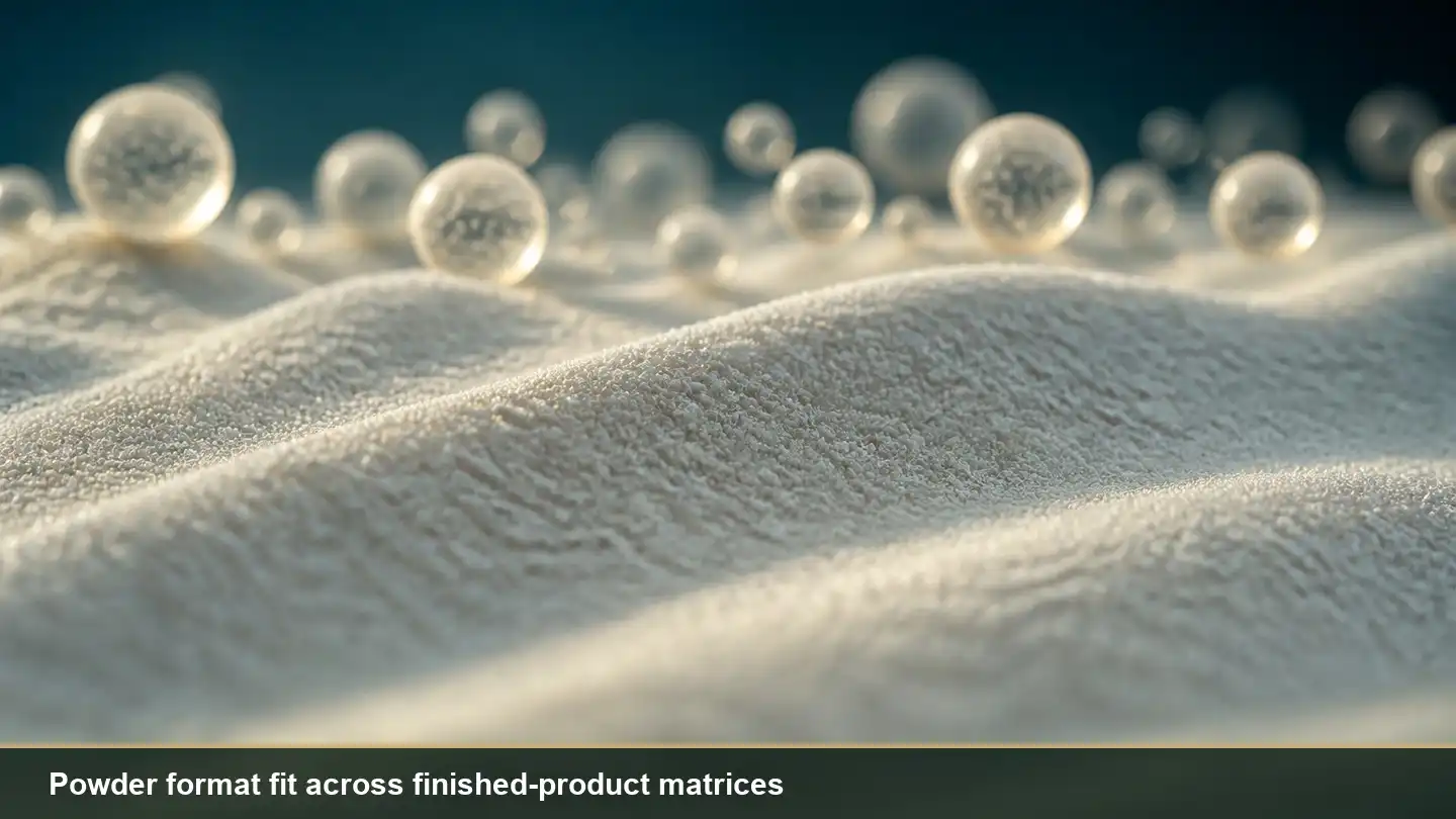 blog-500-1 Liposomal omega-3 powder formats for functional food and supplement applications