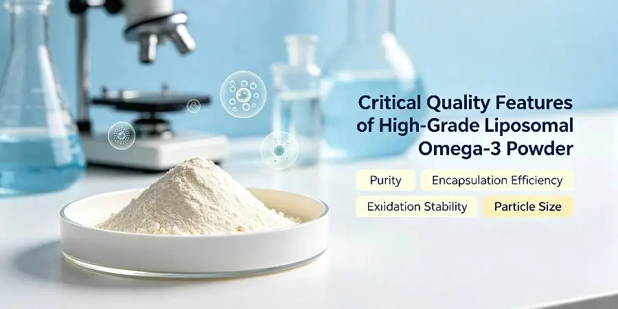 Critical Quality Features of High-Grade Liposomal Omega-3 Powder Critical Quality Features of High-Grade Liposomal Omega-3 Powder