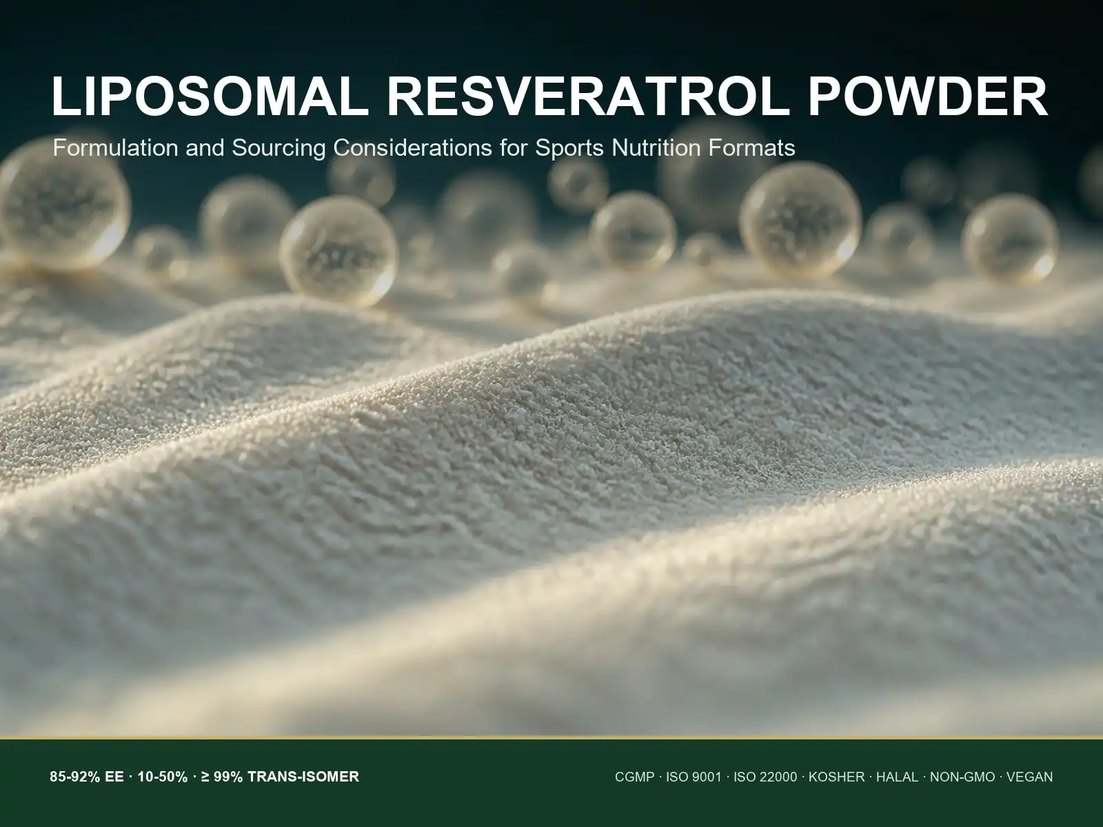 Liposomal Resveratrol Powder for Athletic Performance Enhancement