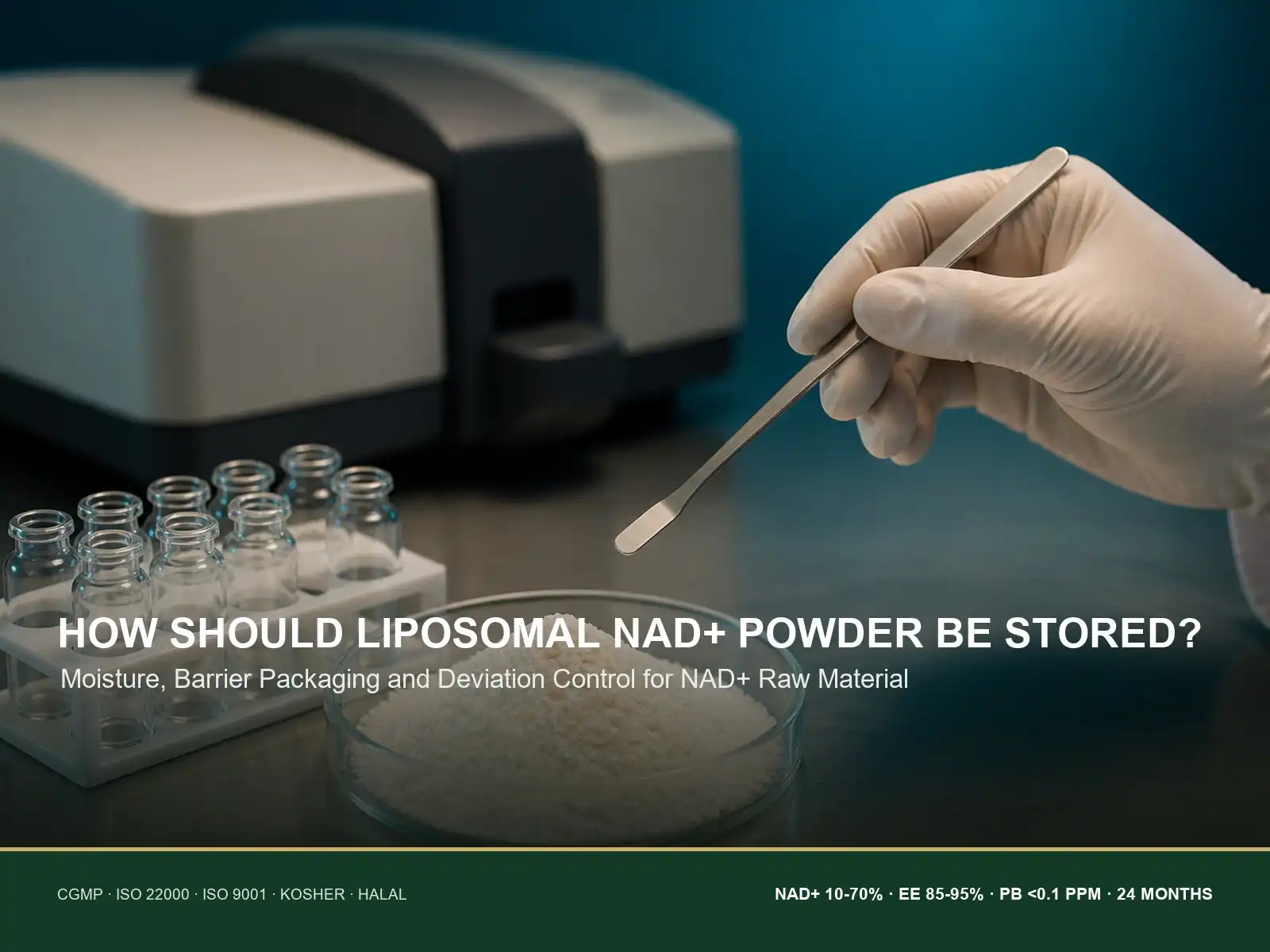 How Should Liposomal NAD+ Powder Be Stored to Maintain Product Quality?