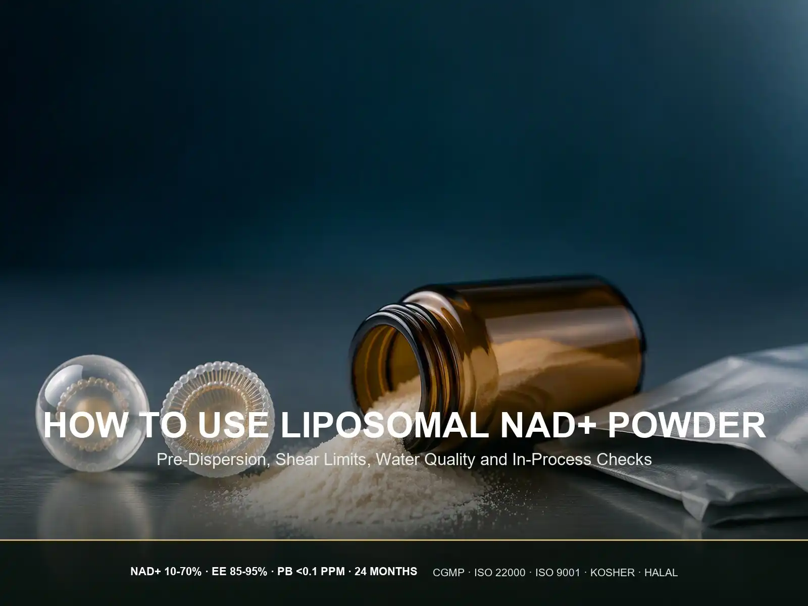 How to Use Liposomal NAD+ Powder for Maximum Absorption?