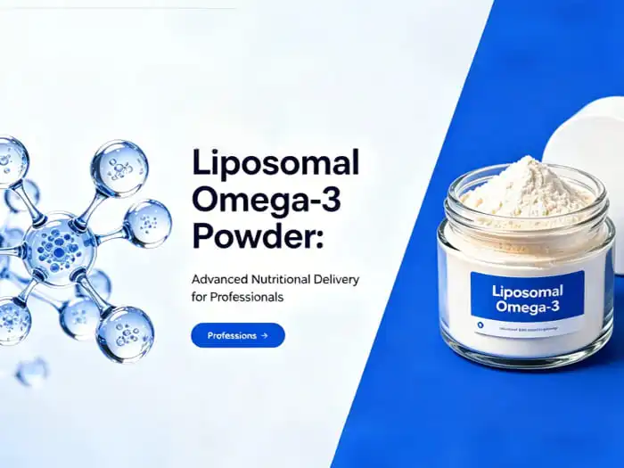 Liposomal Omega-3 Powder: Solving Taste and Stability Issues