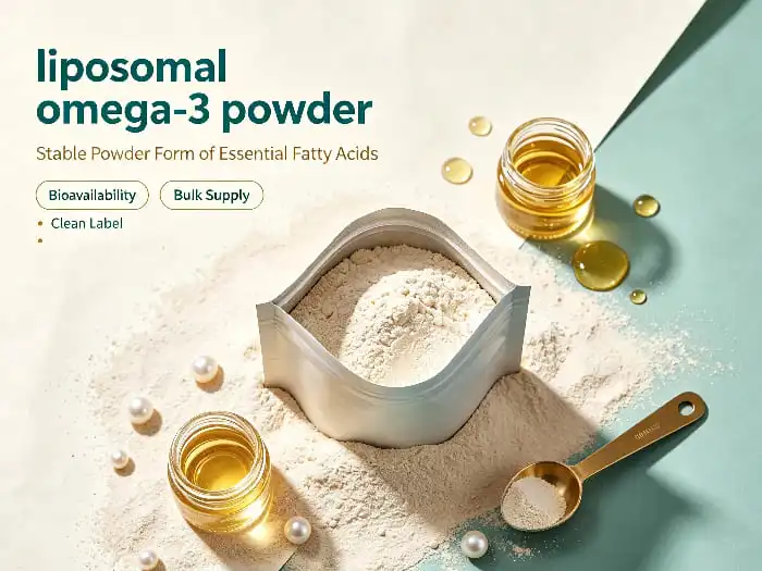 Liposomal Omega-3 powder: A New Generation of Fish Oil Ingredients